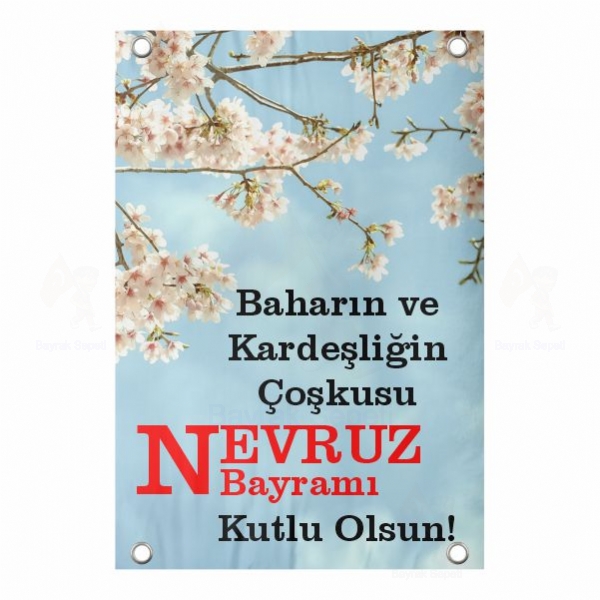 40x60 Vinil Branda Nevruz Bayram� Afi�i