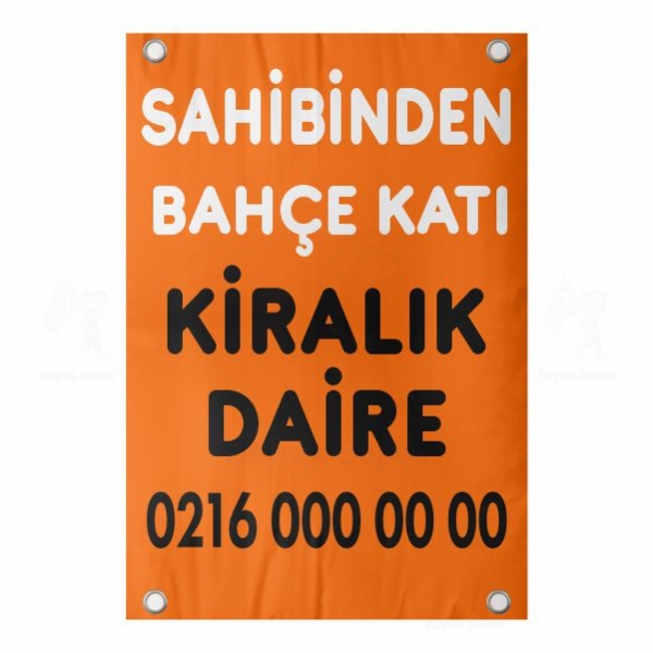 40x60 Vinil Branda Sahibinden Kiral�k Daire Afi�i