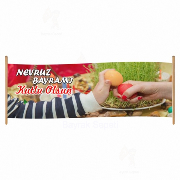 80x400 Vinil Branda Nevruz Bayram� Afi�leri