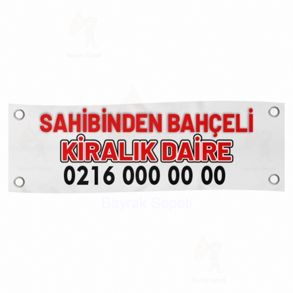 80x400 Vinil Branda Sahibinden Kiral�k Daire Afi�leri