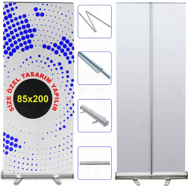 85x200 Cm Roll Up Banner Bask� Fiyatlar�