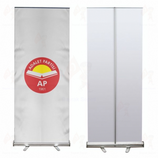 Adalet Partisi Roll Up ve Banner
