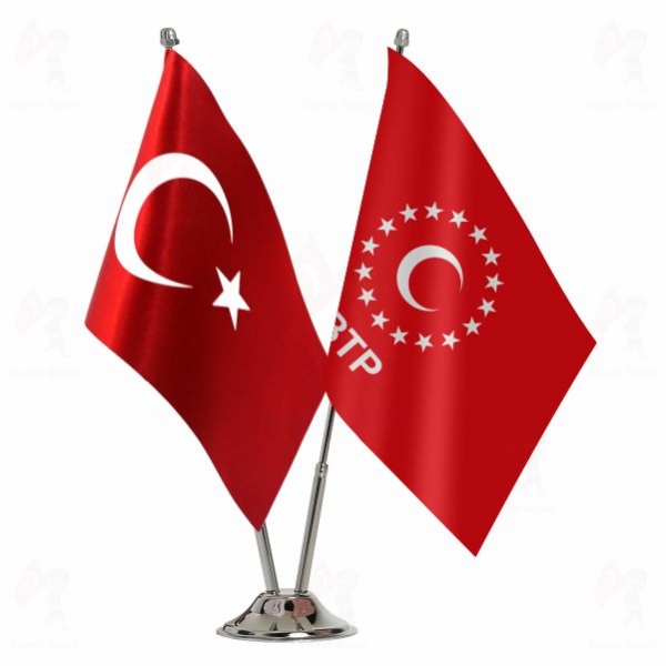 BTP 2 Li Masa Bayraklar�