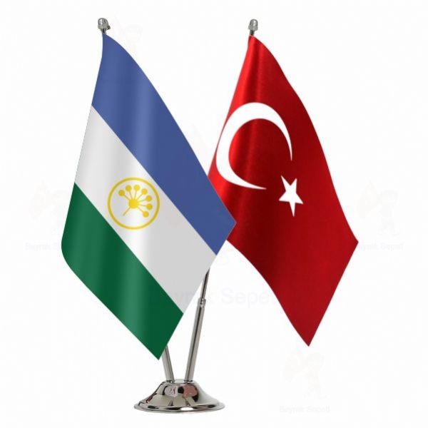 Ba�kurdistan 2 Li Masa Bayraklar�