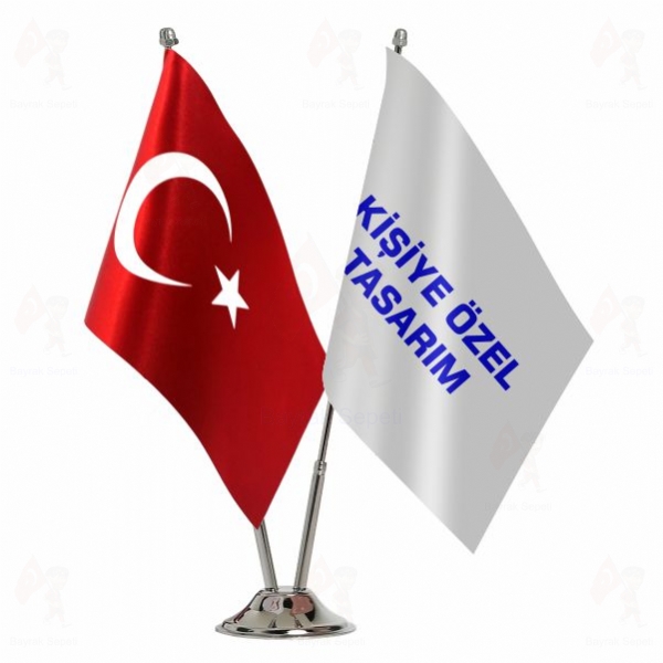 Bayburt 2 Li Masa Bayraklar�