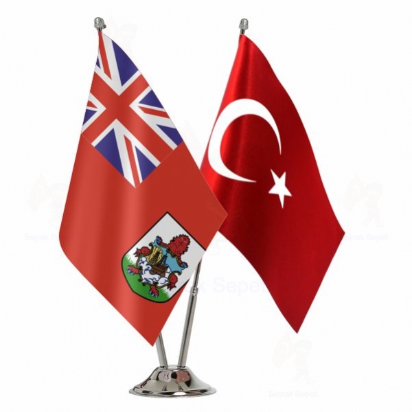 Bermuda 2 Li Masa Bayraklar�