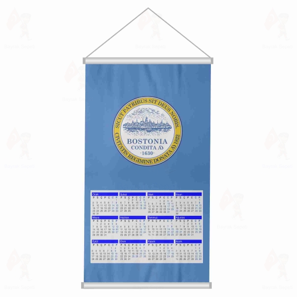 Boston Flag Price Promosyon Bez Takvim