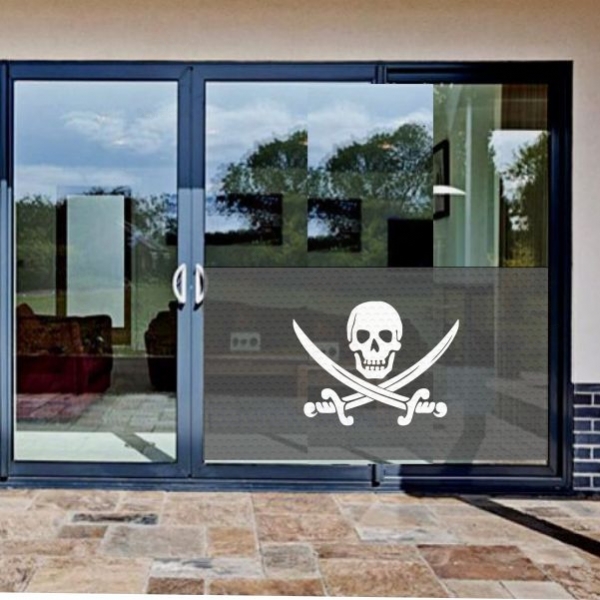 Calico Jack Jolly Roger One Way Vision