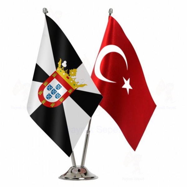 Ceuta 2 Li Masa Bayraklar�