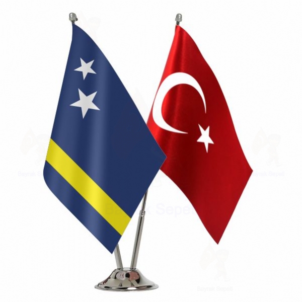 Cura�ao 2 Li Masa Bayraklar�