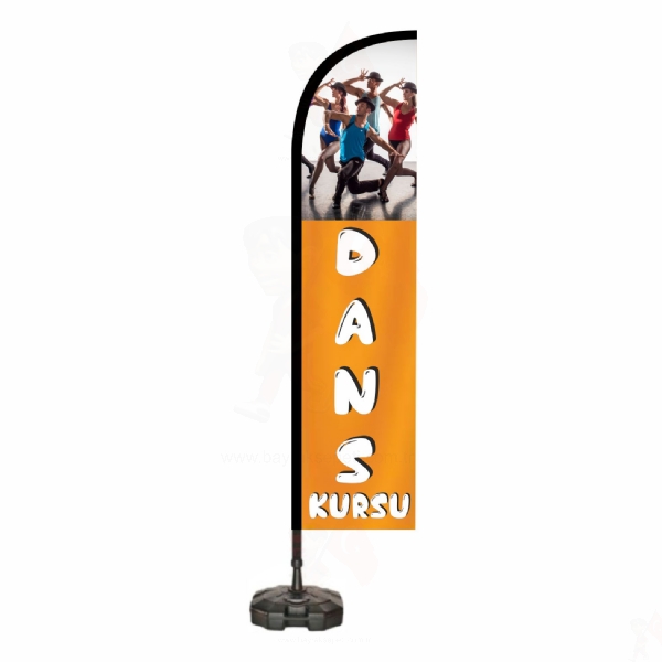 Dans Kursu Reklam Bayraklar�