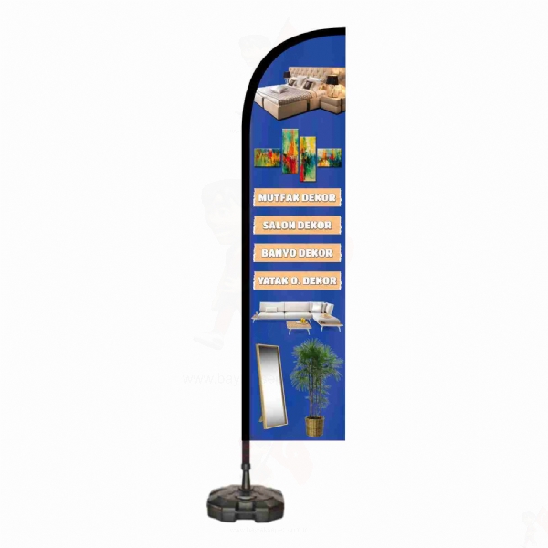 Dekor Cadde Bayraklar�