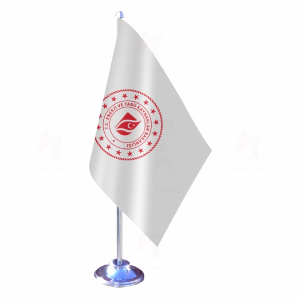 Enerji ve Tabii Kaynaklar Bakanl��� Tekli Masa Bayraklar�