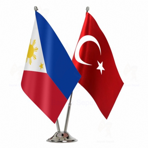Filipinler 2 Li Masa Bayraklar�