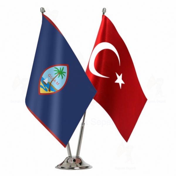 Guam 2 Li Masa Bayraklar�