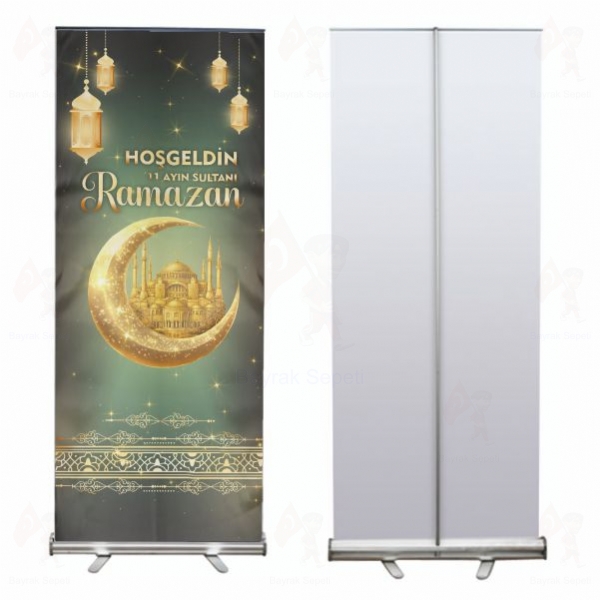 Ho�geldin 11 Ay�n Sultan� Ramazan Roll Up ve Banner