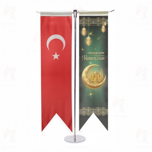 Ho�geldin 11 Ay�n Sultan� Ramazan T Masa Bayraklar�