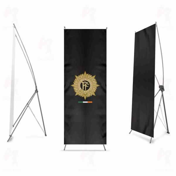 Irish Defence Forces X Banner Bask�
