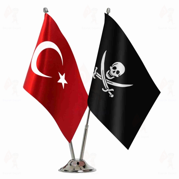 Jack Rackham 2 Li Masa Bayraklar�