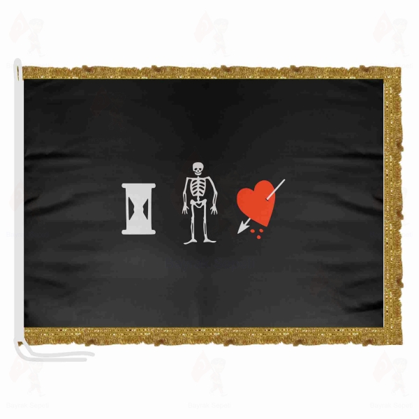 John Phillips Pirate Saten Kuma� Makam Bayra��