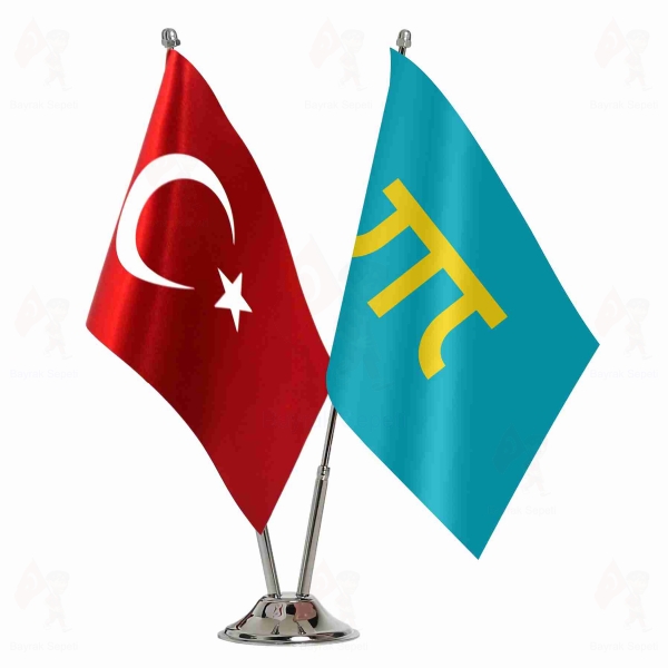 Khanate Of Sibir 2 Li Masa Bayraklar�