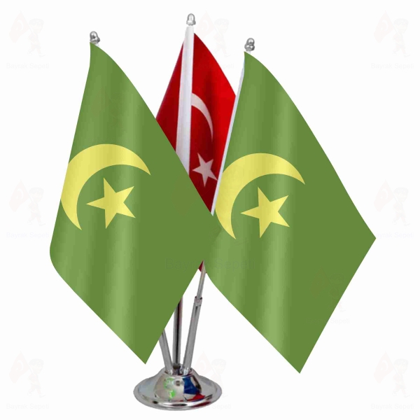 Khanate of Kokand 3 L� Masa Bayraklar�
