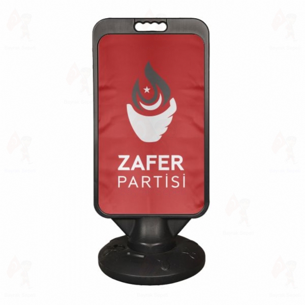 K�rm�z� Zafer Partisi Plastik Pano Duba