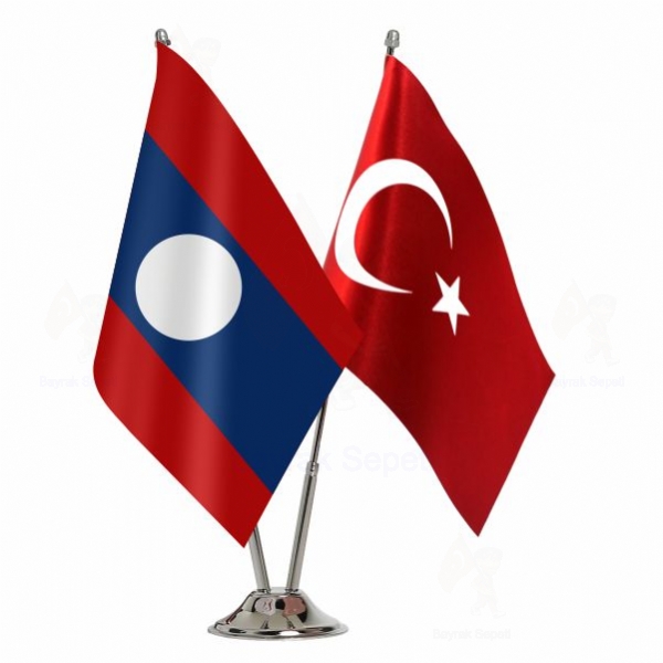 Laos 2 Li Masa Bayraklar�