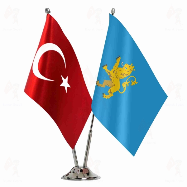 Lviv Oblast 2 Li Masa Bayraklar�