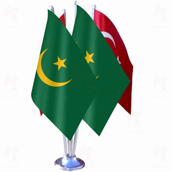 Mauritania 1959 2017 4 L� Masa Bayraklar�