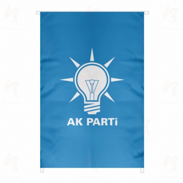 Mavi Ak Parti Bina Cephesi Bayraklar�