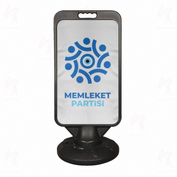 Memleket Partisi Plastik Pano Duba