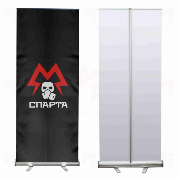Metro Sparta Battalion Roll Up ve Banner