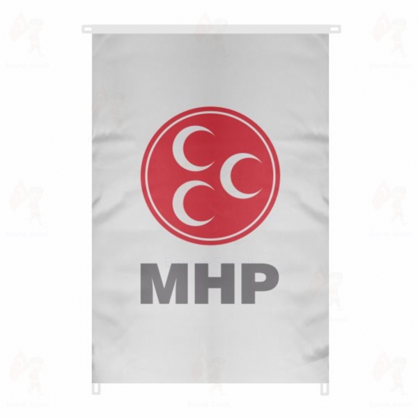 Mhp Milliyet�i Hareket Partisi Bina Cephesi Bayraklar�