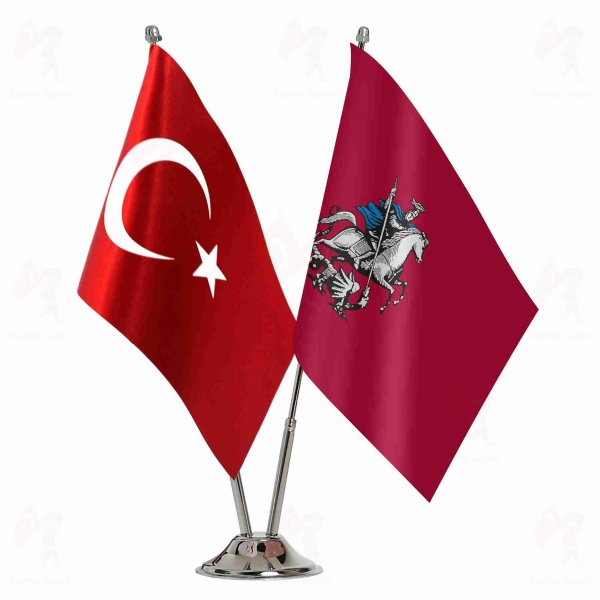 Moscow 2 Li Masa Bayraklar�