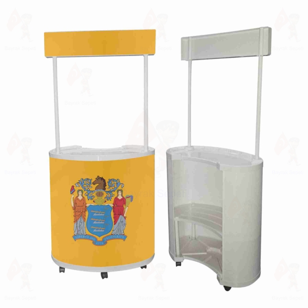 New Jersey Oval Tan�t�m Stand�