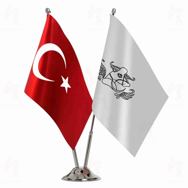 Nezak Huns 2 Li Masa Bayraklar�