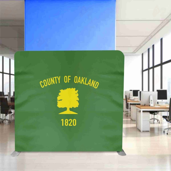 Oakland County Michigan Backdrop Stand