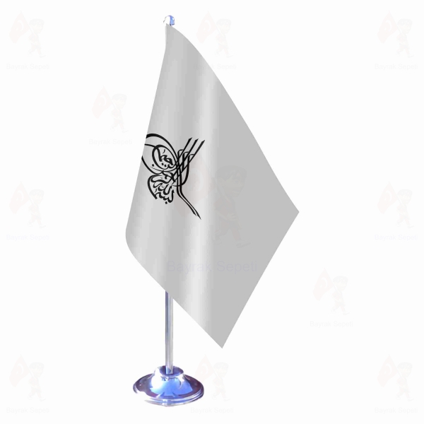 Of Ottoman Tugra The Black Tekli Masa Bayraklar�