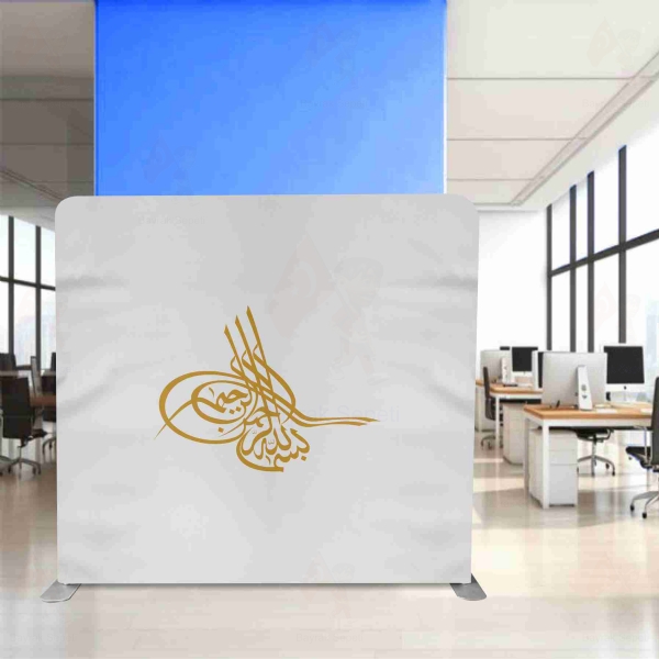 Of Ottoman Tugra The Gold Backdrop Stand