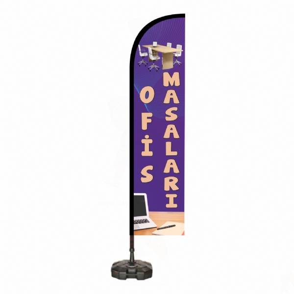 Ofis Masalar� Dubal� Bayraklar