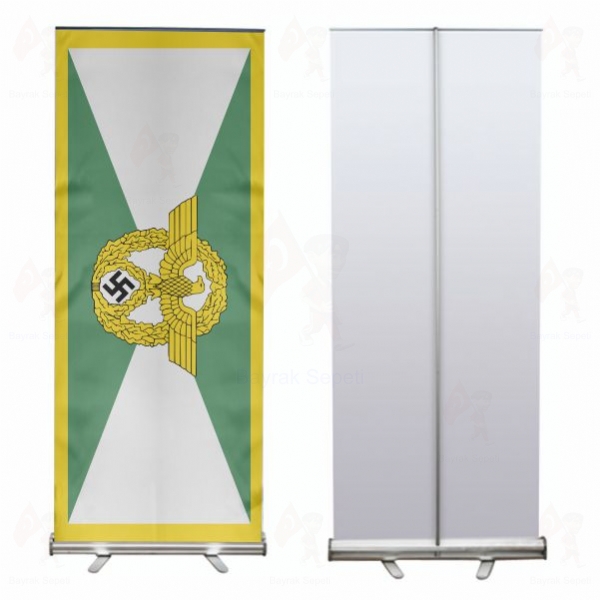 Ordnungspolizei Roll Up ve Banner