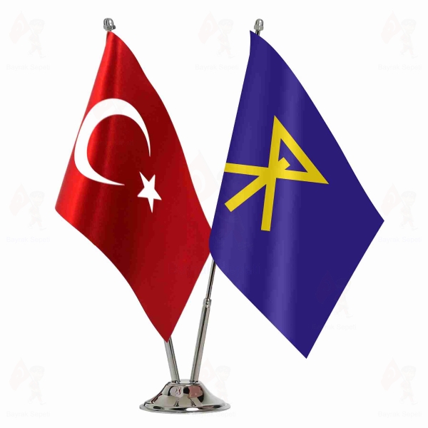 Osaka 2 Li Masa Bayraklar�