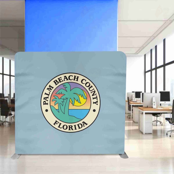 Palm Beach Count Florida Backdrop Stand