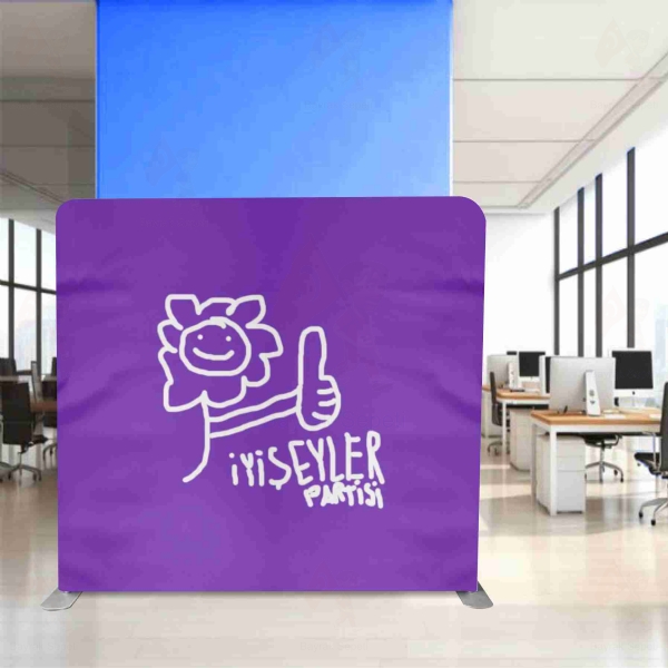 Party Of Good Deeds Backdrop Stand