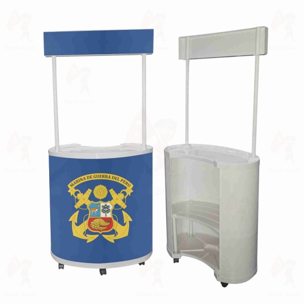 Peruvian Navy Oval Tan�t�m Stand�