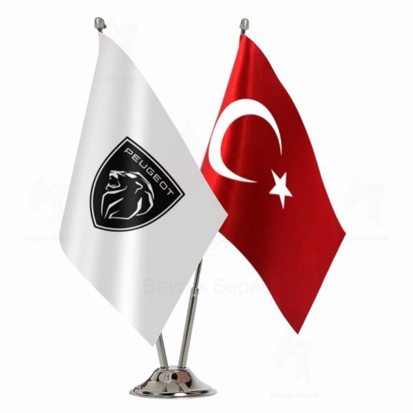 Peugeot 2 Li Masa Bayraklar�