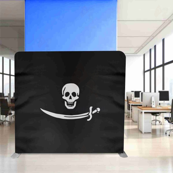 Pirate Bartholomew Roberts Backdrop Stand