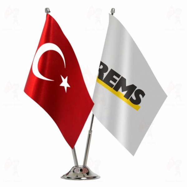 REMS 2 Li Masa Bayraklar�