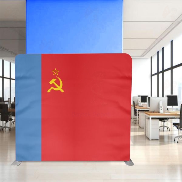 Rusya Sovyet Federatif Backdrop Stand